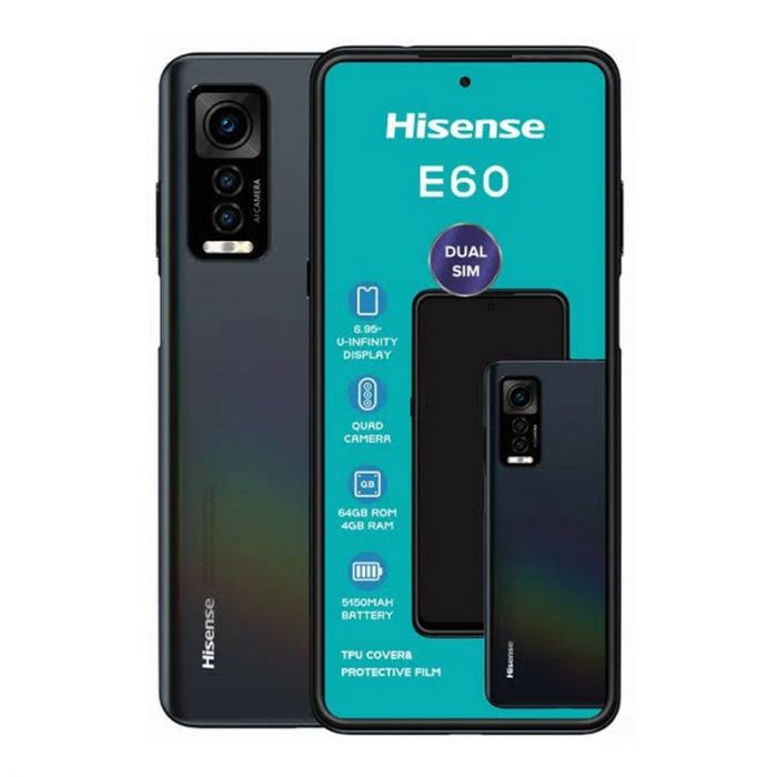 Hisense E60 64GB Dual Sim BIGDROP