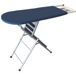 Rakshak Laddy+ Ironing Board & Anti Slip Step Ladder Combo (Blue)