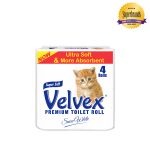 Toilet Tissues_Velvex 4 Pack