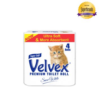 Toilet Tissues_Velvex 4 Pack